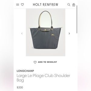 Longchamp “Le Pliage club” edition